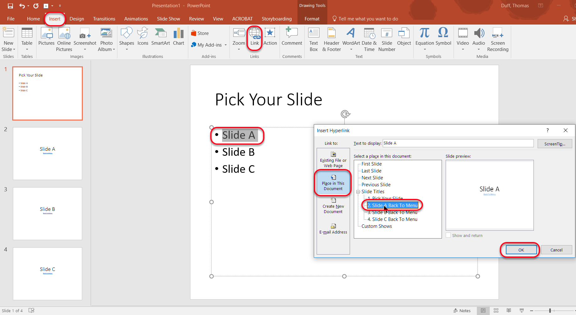 Magicslides gpt for slides. Insert link. First Slide of presentation. Notes to Slide POWERPOINT. Ppt to link.